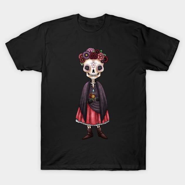 Margarita Calavera T-Shirt by SpacebatDesigns 